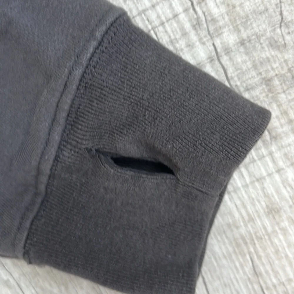 Men’s The North Face Hoodie Gray/Blue Size Medium Pullover‎ Logo